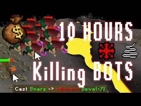 I spent 10 Hours Killing Low Level Bots