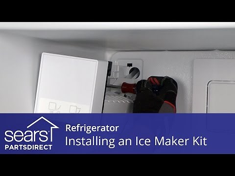 How to Install a Refrigerator Ice Maker Kit