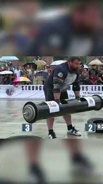 Eddie Hall's Most Brutal Log Press #strongman #strength