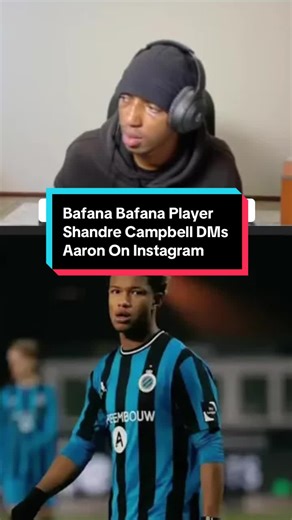 Shandre Campbell Contacts Aaron on Instagram