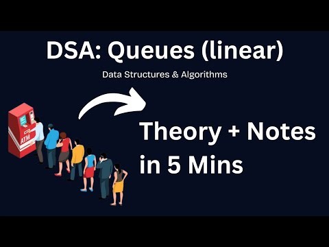 Linear Queue Explained in 5 Minutes | DSA for Beginners
