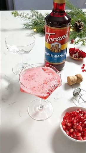 Torani Pomegranate Sparkling Wine Recipe
