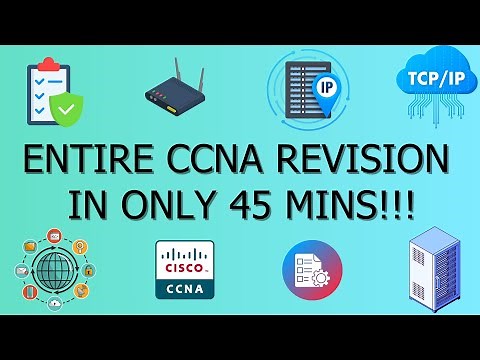 ENTIRE CCNA Revision in 45 MINS! CCNA Revision, High Quality, Cisco Certified, CCNA Certification
