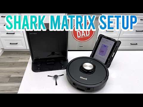 Shark Matrix AV2310AE 45 Day Robot Vacuum How to SETUP