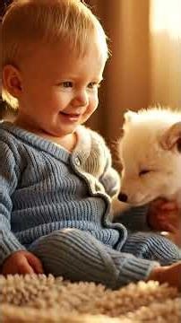 A Baby and a Baby Fox Become Best Friends | Heartwarming Moments Compilation