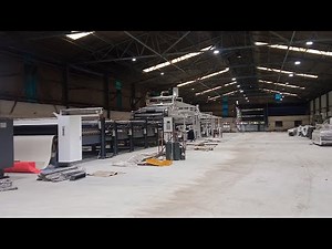 AUTOMATIC 5 LAYER CORRUGATION BOX MACHINE INSTALLATION ( PART 1)