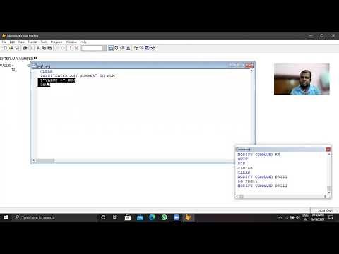 FOXPRO BASIC PROGRAMMING PART 1