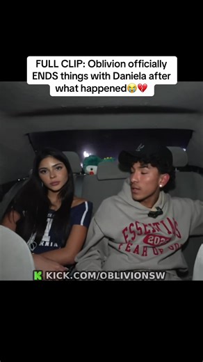 FULL CLIP: Oblivion officially ENDS things with Daniela after what happened😭💔 #oblivion #danielarivera #fyp
