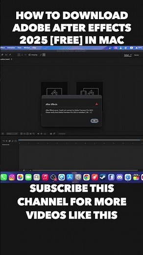 How to Download & Install Adobe After Effects on Mac (2025 Step-By-Step Guide)