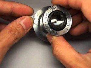 ライカレンズの定番Elmar（エルマー）50mmF3.5 分解清掃済み