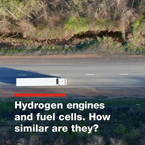 Sustainability, plus performance. Take a deeper dive into the similarities of hydrogen engines and fuel cell technologies: https://cummins.tech/q3z30f | Cummins Inc
