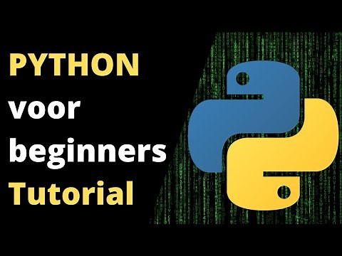 PYTHON TUTORIAL VOOR BEGINNERS | 👉 Gratis Python cursus om te leren programmeren (Nederlands)