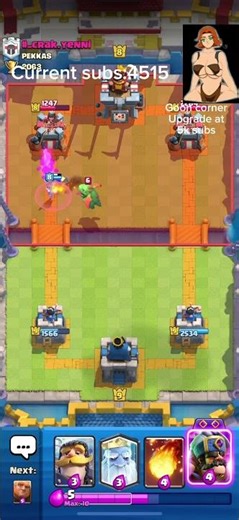 Game 72 on ftp#ftp#clashroyale#thisiswhyweclash#gaming#supercell#shorts#short#clash#win#lose#sneaky