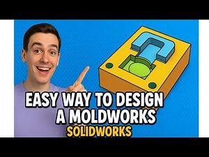 Mold design in Solid works, Step-by-Step Tutorial, CAD,CAM