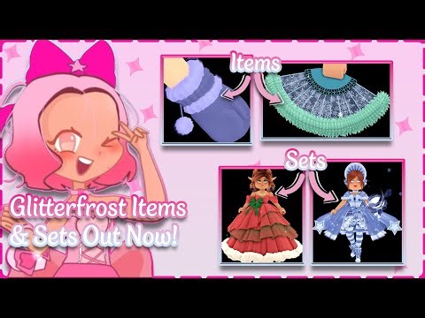 Glitterfrost Items & Sets Out Now! | Royale High Update