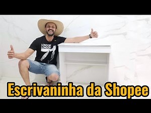 COMO MONTAR UMA ESCRIVANINHA DA SHOPEE COM O COWBOY 🤠