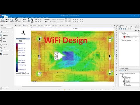 Easily Design any WiFi network in 2 Simple Steps using iBwave Tool