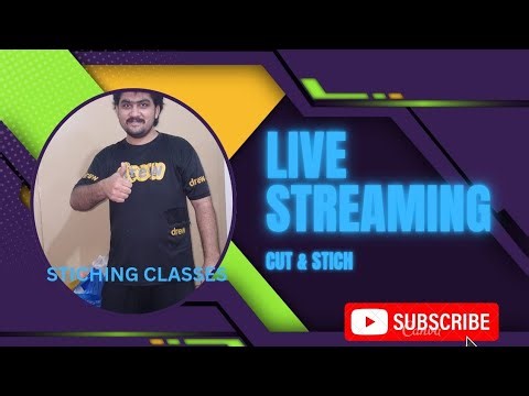 Cut & stitch is live FREE STITCHING CLASSES LIKE AIM 50