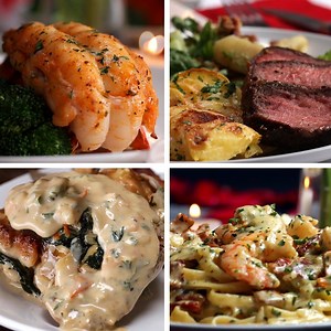 408K views · 1.5K shares | Here are 4 delicious & romantic dinners for date night! ❤️ | Tasty | Facebook