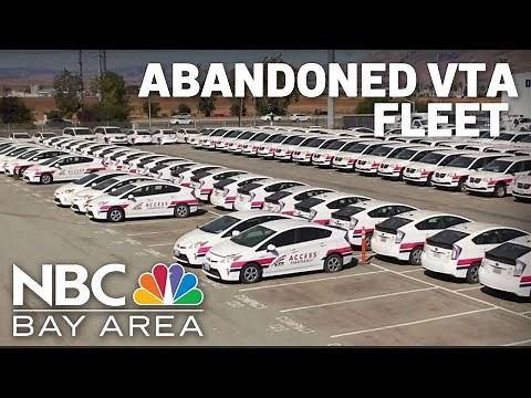 VTA prepares abandoned fleet for auction to recover taxpayer dollars