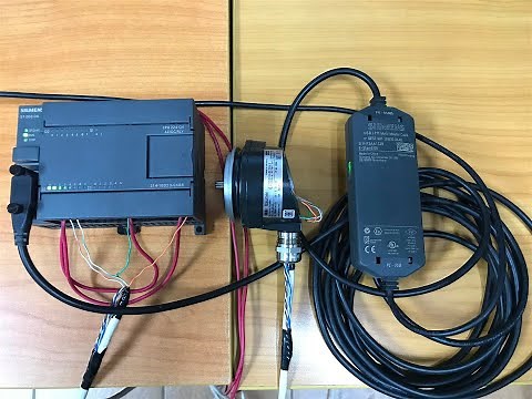 Read data from encoder using PLC SIEMENS S7 200