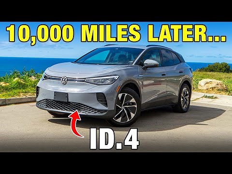 10,000 Miles in the 2021 Volkswagen ID.4 | 2021 VW ID.4 Long Term-Test Update | The Good & the Bad
