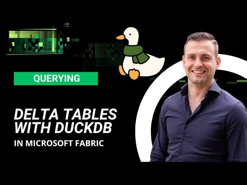Querying Fabric delta tables with Python notebooks and DuckDB