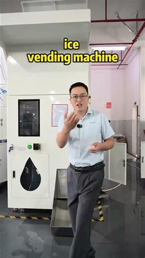 Ice making vending machine