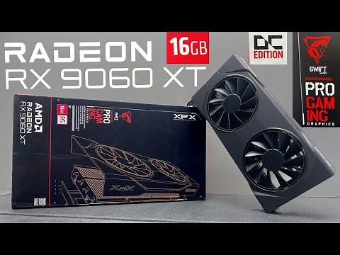 XFX Swift AMD Radeon RX 9060 XT OC Gaming Edition 16GB (install ing ,1440p Gameplay)