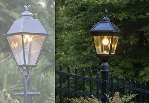 How to Replace an Existing Gas Lamp with a Solar Post Light - Gamasonic USA