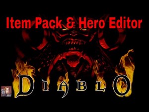 Diablo 1 Hero Editor + Item Pack (Download Link In Description