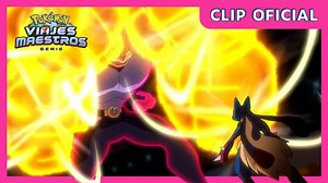 ¡Machamp Gigamax vs. Mega-Lucario! 👊💥 Ash y Judith luchan por avanzar en la Serie Mundial de Coronación con un épico combate Pokémon de revancha. | Pokémon