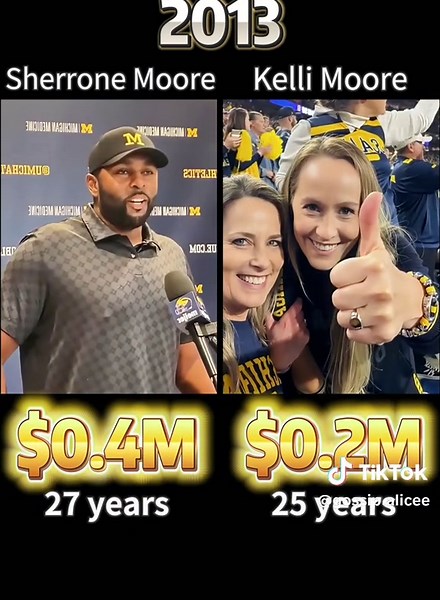 Comparing Sherrone Moore and Kelli Moore's Net Worth