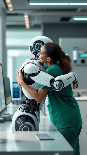 Awe, Nothing like a little VerifyMedCodes.ai humanoid love #medicalcoding #healthcareai
