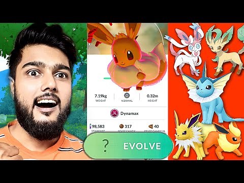 Get All Evolution Form Of Dynamax Eevee Easily In Pokémon Go 2025