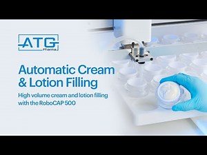 Automatic Cream filling with ATG Pharma RoboCap 500