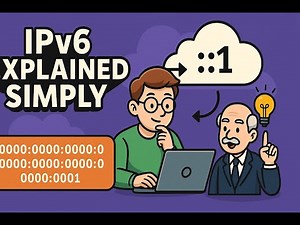 66. IPv6 Explained Simply | ::1 Loopback Address, Compression, NAT, and Real-World Use