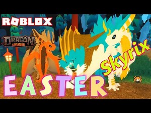 ROBLOX DRAGON ADVENTURES EASTER Egg HUNT Event How to get New Dragon SKYRIX & Egg Hat + Radidon Mut