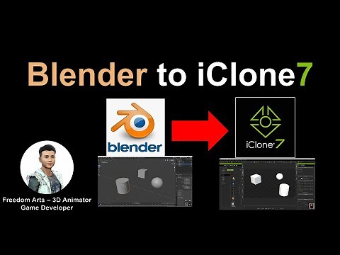 Blender to iClone