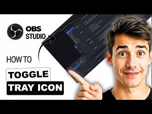 How to turn on or off the system tray icon in Windows 11 OBS Studio (Easiest Way)(2026 Guide)