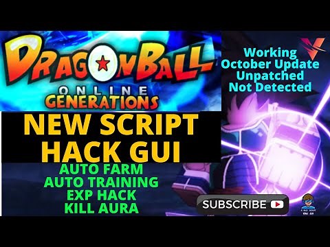 Dragon Ball Online Generations Script Roblox GUI 🎯 OP AUTO FARM FUNCTIONS