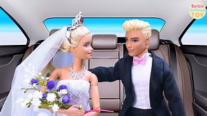 1.4M views · 64K reactions | Barbie and Ken sit on the wedding car for a romantic wedding, the bride and groom dance join group kids https://www.facebook.com/groups/308607210253056Diana .Barbie wedding toys, Barbie was blessed by the bridesmaid, the long-haired princess Snow White, to make a styling make-up for a beautiful wedding dress, the groom is willing to marry the bride Barbie to open a wedding car to hold a wedding ceremony | Kids VGa | Facebook