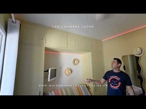 Led chambre jaune