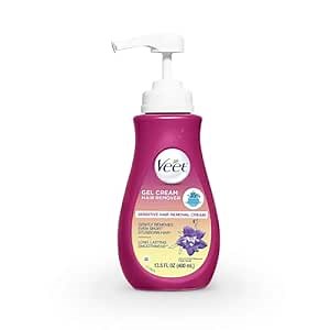 Veet Gel Hair Remover Cream with Essential Oils, 13.50 Ounce (Package May Vary)