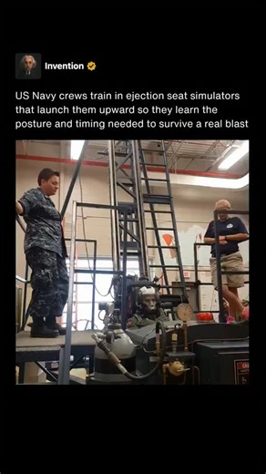 805 reactions · 9 comments | Ejection seat simulators are used to...