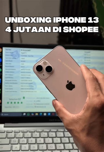 Unboxing iPhone 13 di Shopee: Harga Terjangkau!