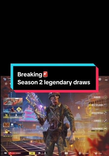 Upcoming Legendary Draws in CODM Season 2 2025