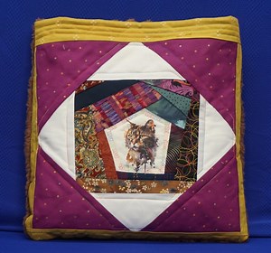 Cat Quillow: Handmade Pillow Converts to Throw Blanket/lap Quilt - Etsy