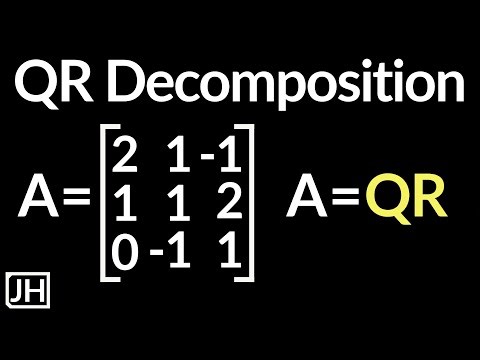 QR Decomposition of a 3x3 Matrix