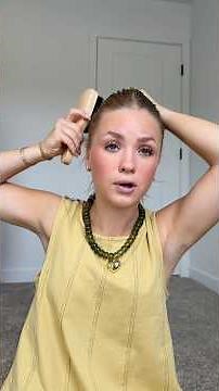 What do you want to see next?? #hairstyle #slickback #hairtutorial #bun #hairstyles #scrunchies #fyp